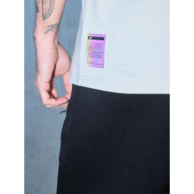 5. Herren-T-Shirt mit Aufdruck, regulär, Größe 4F 4FRSS26TTSHM3657-27S