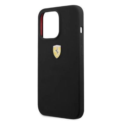 6. Ferrari FESIHMP13XBK iPhone 13 Pro Max 6.7" schwarz/schwarz Hardcase Silikon MagSafe