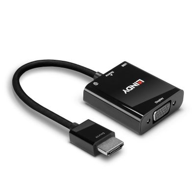 4. LINDY Konverter HDMI auf VGA und Audio 1080p ohne Skalierung