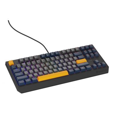 4. GENESIS Thor 230 TKL Gaming-Tastatur USB QWERTY Englisch Blau