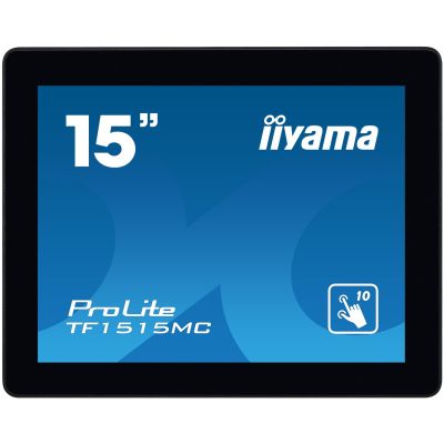 3. iiyama TF1515MC-B2 Computermonitor 38,1 cm (15") 1024 x 768 px XGA LED-Touchscreen Schwarz