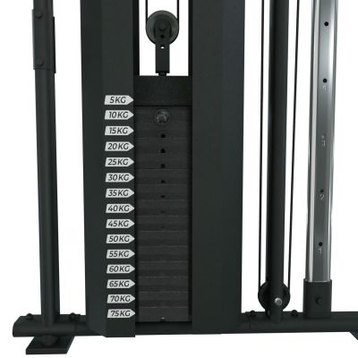 8. VIRTUFIT CC100 KABELÜBERGREIFEND - DOPPELTE VERSTELLBARE SEILROLLE - FUNKTIONSTRAINER