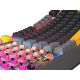 16. GENESIS Thor 230 TKL Gaming-Tastatur USB + RF Wireless + Bluetooth QWERTY Schwarz, Grau, Orange