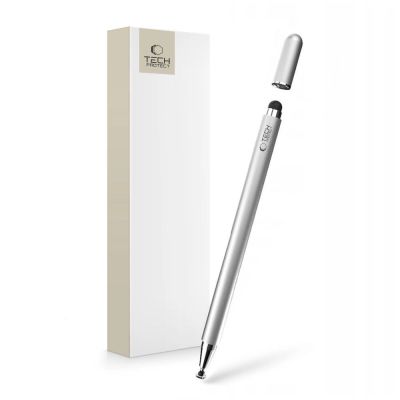 Tech-Protect Magnet Stylus Magnetischer Stylus – Silber