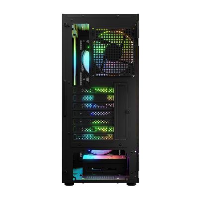 5. LOGIC LOGIC PORTOS ARGB MIDI USB 3.0 SCHWARZES GEHÄUSE