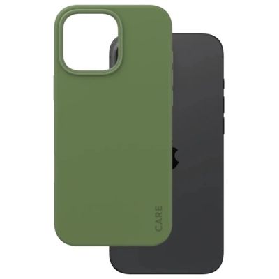 2. CARE by PanzerGlass Fashion Case MagSafe für iPhone 16 Pro Max – grün