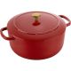 Ballarini Bellamonte Runder Gusseisentopf – 4 Liter, Rot