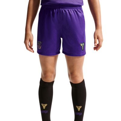 7. Nike FC Barcelona Stadion Auswärtstrikot 2026/27 Kinder-Fußballtrikot Lila-Schwarz II1649 505