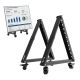 11. Maclean TV-Trolley/Bodenständer, 37–80 Zoll, max. VESA 800x400, max. 75 kg, mobil, mit Radfeststellbremse, MC-183