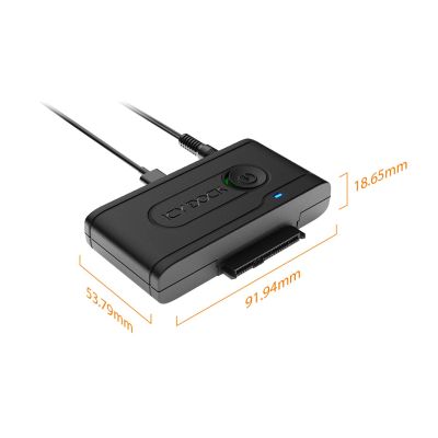 10. Icy Dock EZ-Adapter Ex MB931U-1VB R1 USB 3.2 Gen 2 (3.1 Gen 2) Typ-C Schwarz