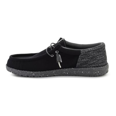 5. HEYDUDE WALLY FUNK MULTI MESH SCHWARZ/Rauchgrau 45146-0PM