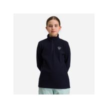 ROSSIGNOL Mädchen Fleece-Sweatshirt mit 1/2-Reißverschluss, Marineblau