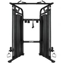 VIRTUFIT CC100 KABELÜBERGREIFEND - DOPPELTE VERSTELLBARE SEILROLLE - FUNKTIONSTRAINER