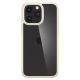 7. Spigen Crystal Hybrid-Hülle für iPhone 15 Pro Max – transparent und beige