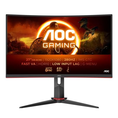 AOC G2 C27G2Z3/BK 27'' 1920x1080 Full HD LED-Computermonitor Schwarz, Rot