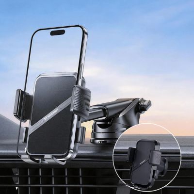 8. Wozinsky WUS-CF29 3-in-1 Autohalterung für Armaturenbrett, Windschutzscheibe und Lüftungsschlitze – Schwarz
