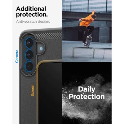 14. Spigen Rugged Armor Schutzhülle für Samsung Galaxy A57 5G – Schwarz