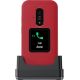 5. Doro Leva E30 7,11 cm (2,8") 142,7 g Rot, Weiß Funktionsfähiges Handy