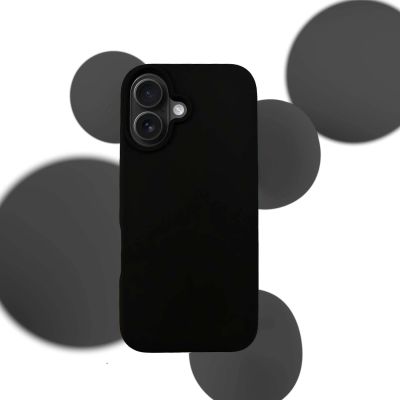 3. 3mk Silikonhülle für iPhone 16 Plus – Schwarz
