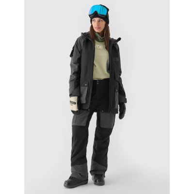 7. Damen-Snowboardhose mit 10000er Membran, Größe 4F 4FWAW24TFTRF701-20S