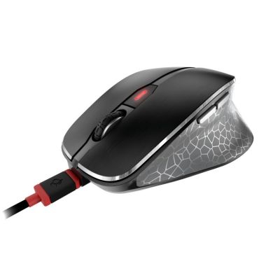 4. CHERRY MW 8C ERGO Maus, Rechtshänder, Funkfernbedienung + Bluetooth, optischer Sensor, 3000 DPI