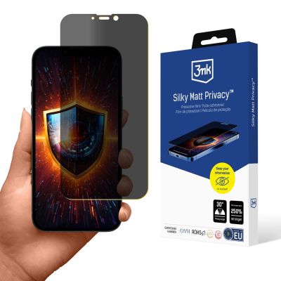 Blickschutzfolie Matt 3mk Silky Matt Privacy für Apple iPhone 14 Plus