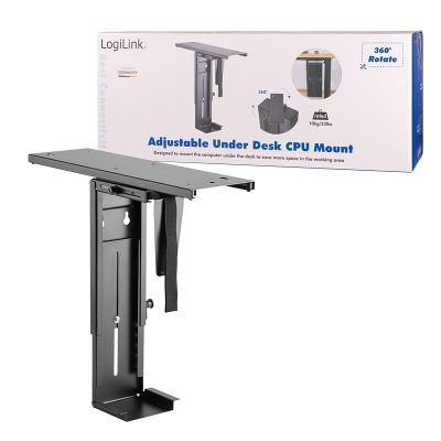 9. LogiLink EO0004 Desktop-CPU-Halterung Schwarz