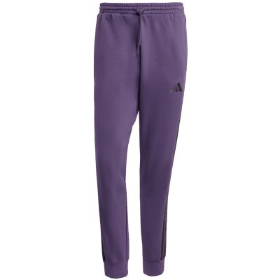 2. Herren adidas Essentials 3-Streifen Fleecehose Lila JX0750