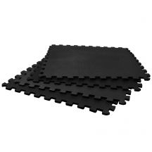 VIRTUFIT FITNESS-PUZZLEMATTE 120X120 CM SCHWARZ