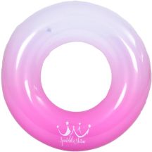 Regenbogen-Schwimmring 90 cm 35100 Rosa