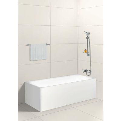 2. Hansgrohe Crometta Duschsystem Chrom, Weiß