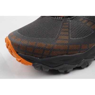 6. Flyrock Vibram Herren-Trekkingschuhe, strapazierfähig, grau-orange