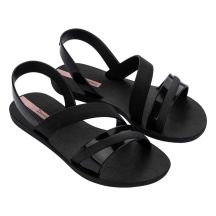 Ipanema Vibrant Damen-Sandalen, modisch und bequem, schwarz