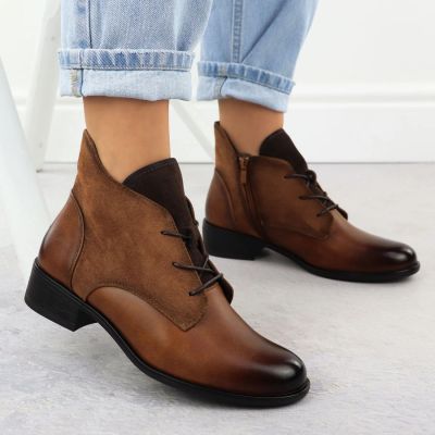 11. Damen-Winterstiefeletten in Camel Jezzi ASA198-15