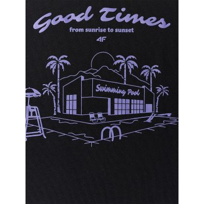 6. Baumwoll-T-Shirt für Jungen 4F 4FJRSS26TTSHM3907-20S
