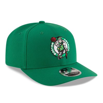 3. New Era 9SEVENTY Boston Celtics NBA Team Green Stretch Snapback Cap - 60755441