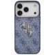 3. Guess 4G Big 4G Classic Logo Hülle für iPhone 18 Pro / 17 Pro – Blau und Gold