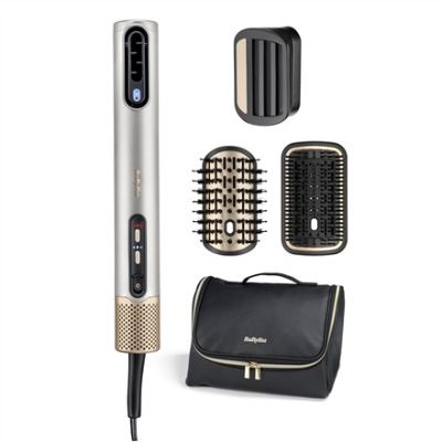 BaByliss AS6555E Airflow Haarstyling-Set Gold, Silber 2,5 m