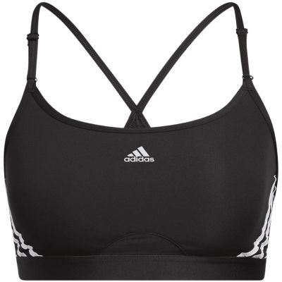 adidas Aeroreact Training Light-Support 3-Streifen-BH W HC7862