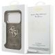 8. Guess 4G Big 4G Classic Logo Hülle für iPhone 17 Pro / 18 Pro – Braun und Gold