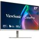 4. ViewSonic 27" VP2766-2K-W IPS QHD 120Hz HDMI-Hub-Lautsprecher-Monitor