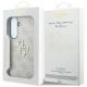 8. Guess Leder-Schutzhülle mit Metalllogo für Samsung Galaxy S26 FE – Rosa