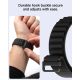 8. Spigen WBF1 Armband für Samsung Galaxy Watch 40/44/46 mm – Schwarz