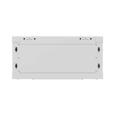 4. LANBERG Wandregalschrank 19" 4HE 600x450 GRAU METALLTÜR (FLACHVERPACKT)