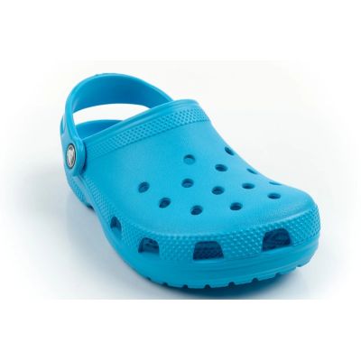 3. Crocs Classic Clog K Blaue Kinder-Clog-Sandalen Bequem Leicht
