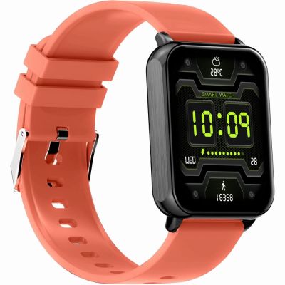 9. Smartwatch Gravity Rot Schwarz 2 Armbänder GT17-10