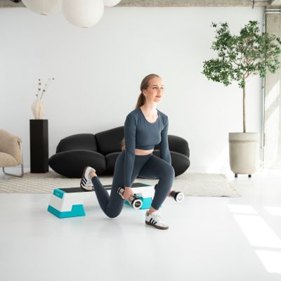 2. AS007 WEISS/MINZE AEROBICS STEP HMS PREMIUM