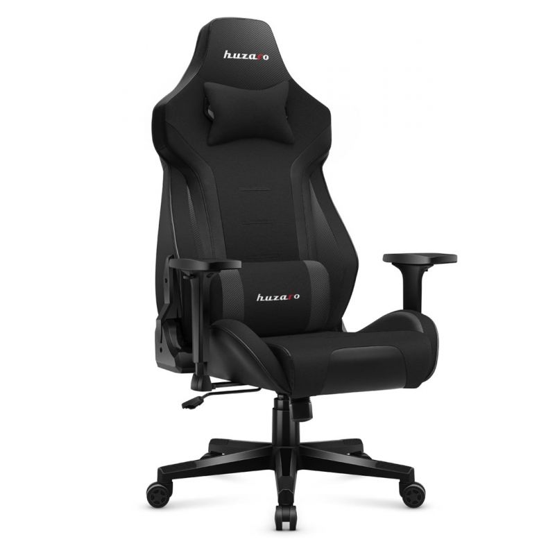 4. Huzaro Force 7.6 Schwarzer Gaming-Stuhl