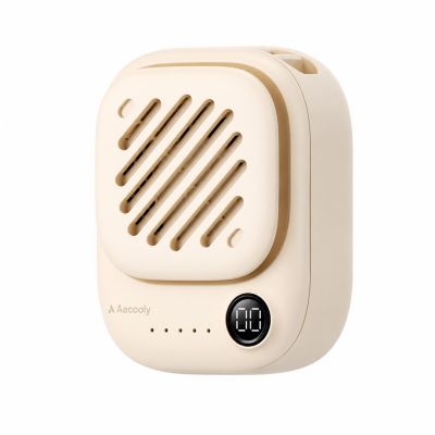 Aecooly Click 01 Mini-Nackenventilator – Beige