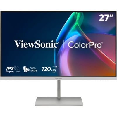ViewSonic 27" VP2766-2K-W IPS QHD 120Hz HDMI-Hub-Lautsprecher-Monitor